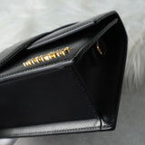 ジャックムス バンビーノ ラージ ショルダーバッグ ハンドバッグ ブラック