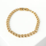 クリスチャン ディオール ヴィンテージ GPゴールド チェーン ブレスレット