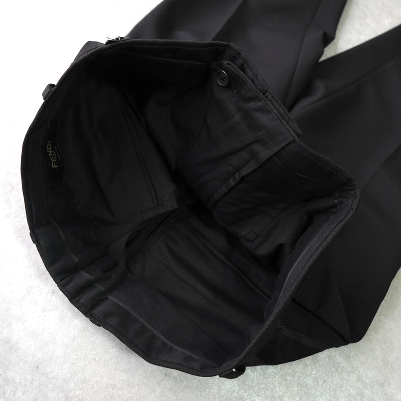 フェンディ ライン セットアップ スーツ メンズ ブラック / グレー