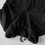 コムデギャルソン 1990年製 変形 ジッパー ベスト レディース ブラック