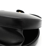 ロエベ アナグラム レザー ハンドバッグ ブラック