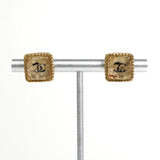 シャネル ココマーク ビジュー スクエア ピアス GP