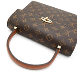 ルイ ヴィトン モノグラム マルゼルブ ハンドバッグ 自立型 ブラウン M51379