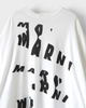 マルニ オーバーサイズ Tシャツ ホワイト サイズ48 メンズ レディース