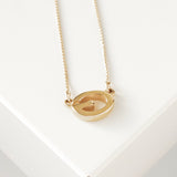 ジバンシィ ヴィンテージ Gロゴ ネックレス GP ゴールド