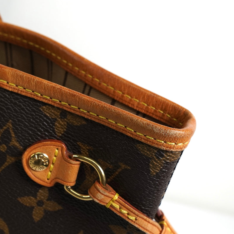 ルイ ヴィトン モノグラム ネヴァーフルPM トートバッグ ブラウン M40155