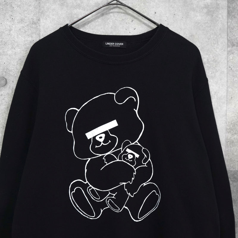 アンダーカバー ベアー アイコン スウェット ブラック
