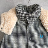 Boa Hooded Wool Puffer Vest