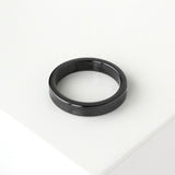 ティファニー 1837 ナロー チタン 指輪 リング ブラック 16号