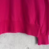 イヴ サンローラン ヴィンテージ ロゴ ビジュー スウェット ピンク レディース