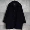 バーバリー ヴィンテージ カシミヤ混紡 ウールコート ブラック