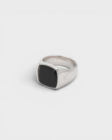 Cushion Black Onyx トムウッド クッション ブラック オニキス リング シグネットリング シルバー925 サイズ56 / 16号 メンズ