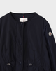 ANTHEMIS GIUBBOTTO ANTHEMIS JACKET モンクレール ナイロン ミドルコート ネイビー M レディース