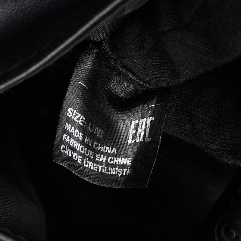 エムエムシックス メゾン マルジェラ レザー ジャパニーズバッグ クロスボディ ショルダーバッグ ブラック