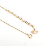 ディオール CDロゴ チェーンネックレス GP