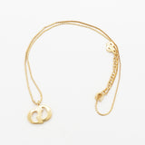 クリスチャン ディオール CDロゴ ネックレス GP