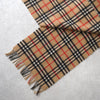 80's〜90's｜Nova Check Cashmere Muffler｜Made in England