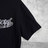 メゾン キツネ カレッジロゴ Tシャツ ブラック