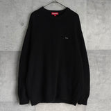 Supreme Textured Small Box Sweater シュプリーム スモール ボックスロゴ テクスチャー ニット ブラック