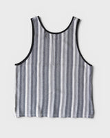 シュプリーム Knit Stripe Tank Top ニット タンクトップ グレー系 メンズ