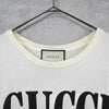 Gucci 象牙色经典徽标 T 恤
