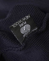 バーバリーズ ヴィンテージ ホースロゴ ニット コマンドセーター ネイビー L メンズ
