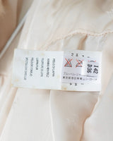 ブルーガール リアルファー ファージャケット アイボリー サイズ42 レディース