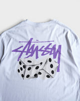 FUZZY DICE ステューシー ダイス Tシャツ ホワイト L メンズ