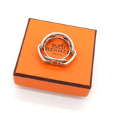 エルメス ルガテ スカーフリング シルバー 箱付き