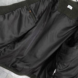 ラコステ メタルロゴバッジ ウール ブルゾン ジャケット カーキ