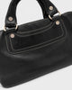 セリーヌ ブギーバッグ レザー ハンドバッグ ブラック レディース