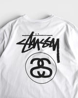 Stock Link Tee Pigment Dyed Natural ステューシー Tシャツ ホワイト L メンズ