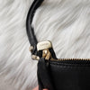 Gucci Abbey Guccissima 黑色单肩包