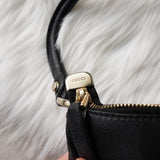 Gucci Abbey Guccissima 黑色单肩包