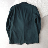 Gold Button Green Color Tailored Jacket｜Made in Italy