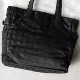 シャネル ニュートラベルライン GM トートバッグ ブラック 7桁6番台