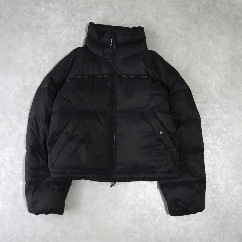 マーティンキム  ロゴ ダウンジャケット ブラック