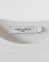 メゾン キツネ Tシャツ チラックスフォックス ホワイト L メンズ レディース