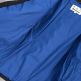 バブアー スエード切り替え キルティングジャケット ブラック