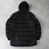 アクネ ストゥディオズ フーデッド ダウンコート ダウンジャケット ブラック