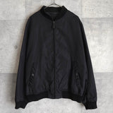 プラダ トライアングルロゴ ナイロン ボンバージャケット スタジャン ブルゾン ブラック メンズ
