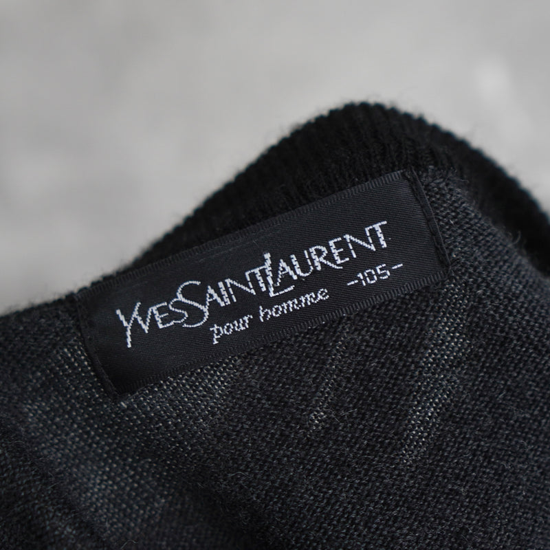 1990's Cassandra Logo Embroidery Knit Vest