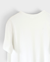 コム デ ギャルソン コムコム ビジュー ハート オーバーサイズ Tシャツ ホワイト S レディース