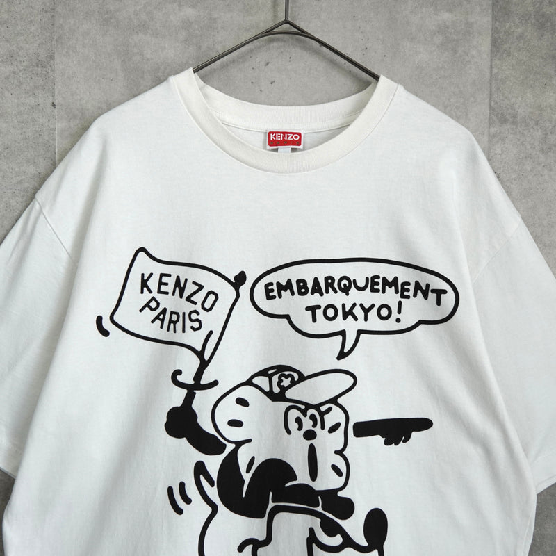 ケンゾー BOKE BOY  Tシャツ ホワイト