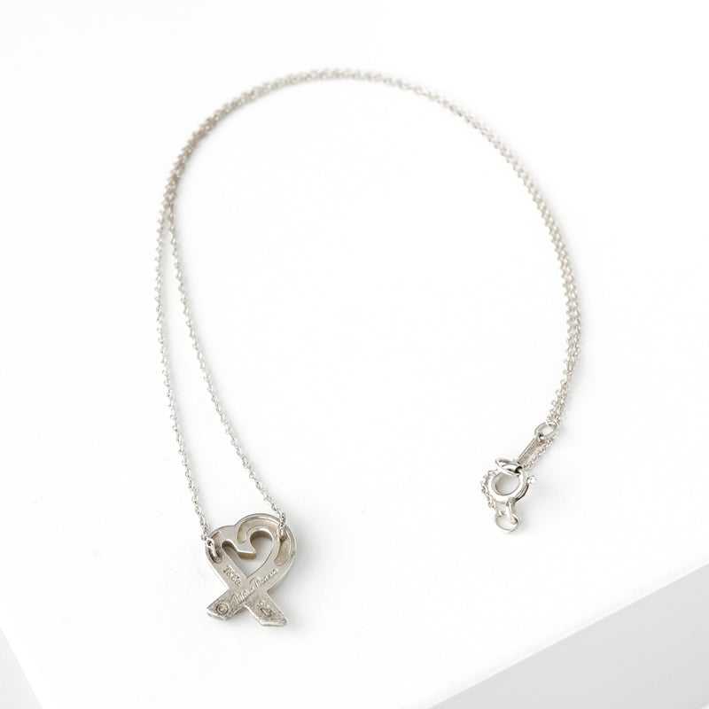 ティファニー ラビングハート パロマピカソ シルバー925 ネックレス