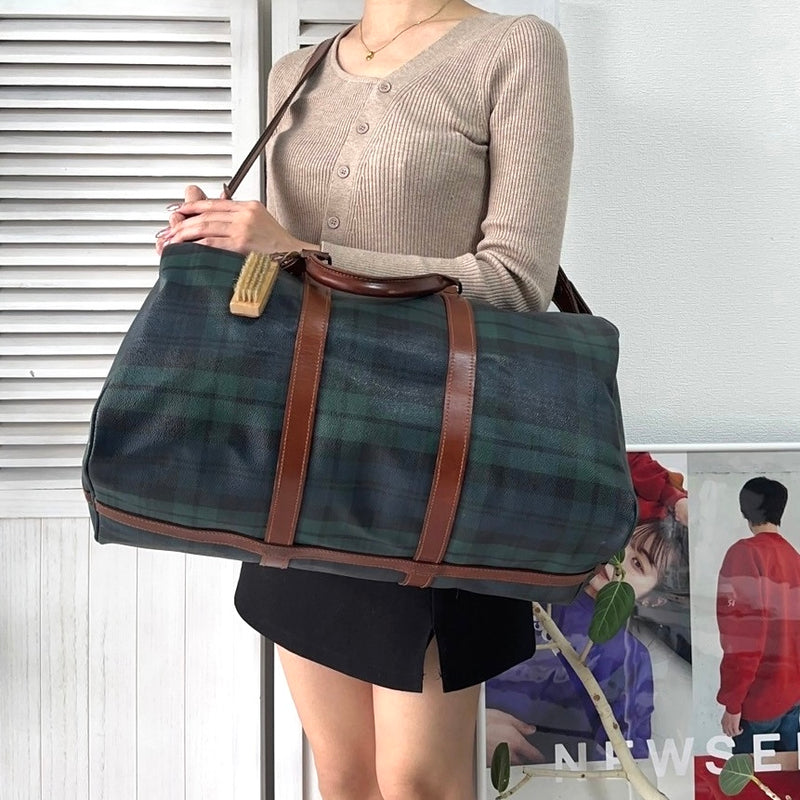 Check Boston Bag - NEWSED