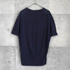 プラダ ロゴパッチ ナイロン切り替え 胸ポケット Tシャツ ブラック