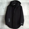 ワイスリー FUTURE SPORT HOODIE ロゴ フルジップ パーカー ブラック