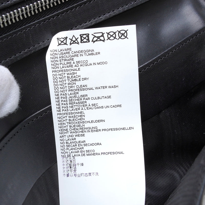 メゾン マルジェラ 4ステッチ 四つタグ カーフレザー 長財布 二つ折り財布 ブラック 箱付き