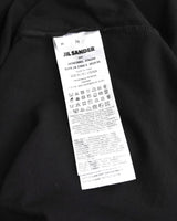 ジルサンダー ロゴパッチ Tシャツ ブラック Mサイズ メンズ レディース